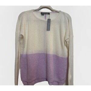 360Cashmere Ombré Lavender Sweater Cashmere NWT $199 Women's SIZE M